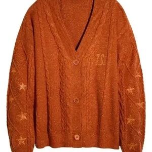NEW 🧡 Taylor Swift TS12 Life of a Showgirl  Orange Cardigan